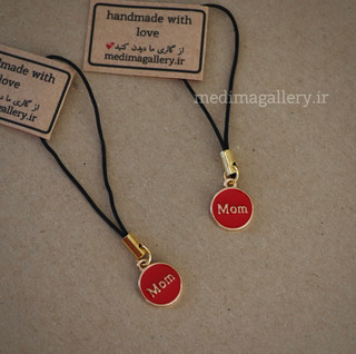 آویز گوشی مینیمال Mom
